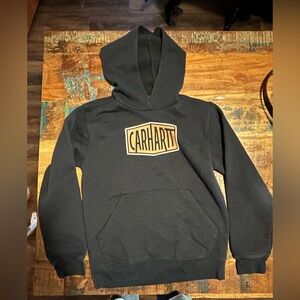 Carhartt Black and Tan Hoodie